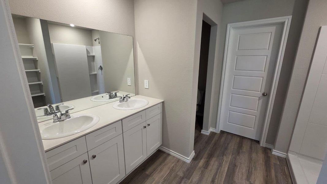 Furnished interior view inside a new home in Lonestar at Liberty Trails, Fort Worth (Image 5).