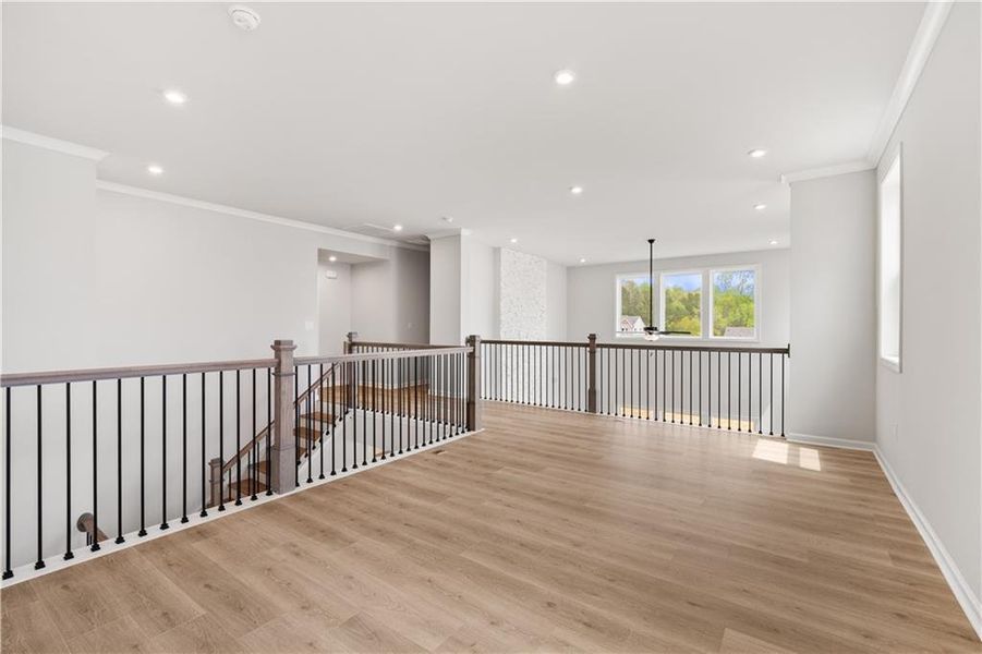 Spacious, unfurnished interior of a new home in Acacia, Cumming (Image 22).