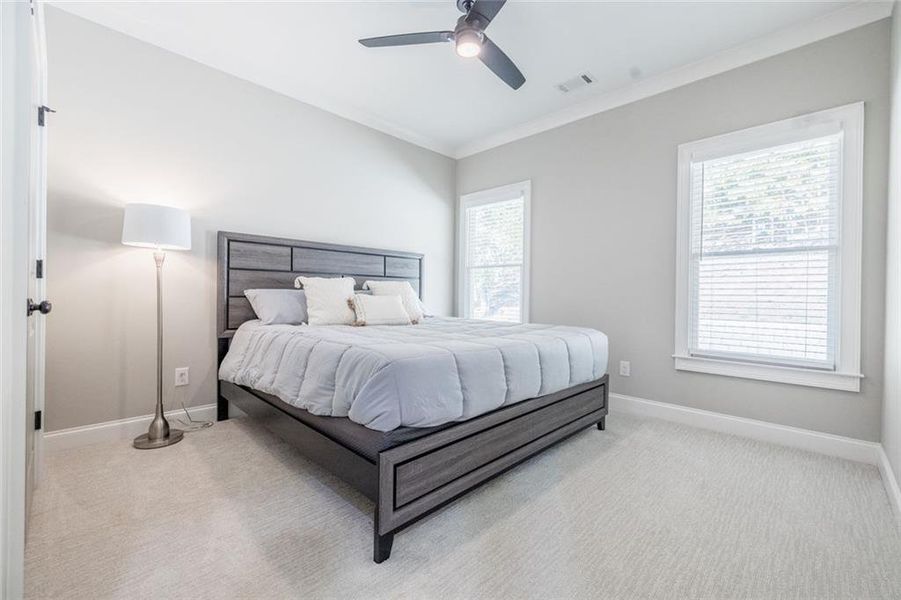 Furnished interior view inside a new home in , Powder Springs (Image 37).