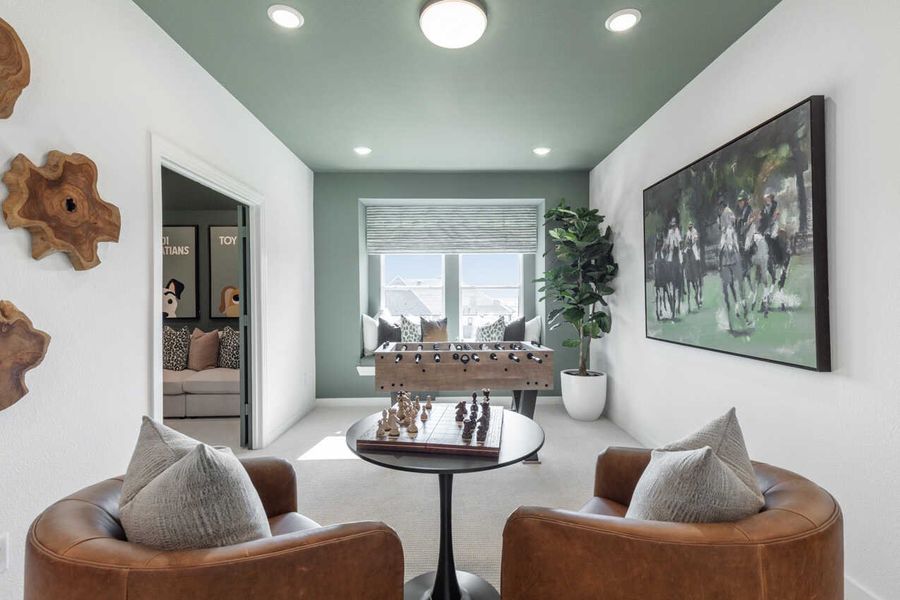 Representative Game Room - some options shown