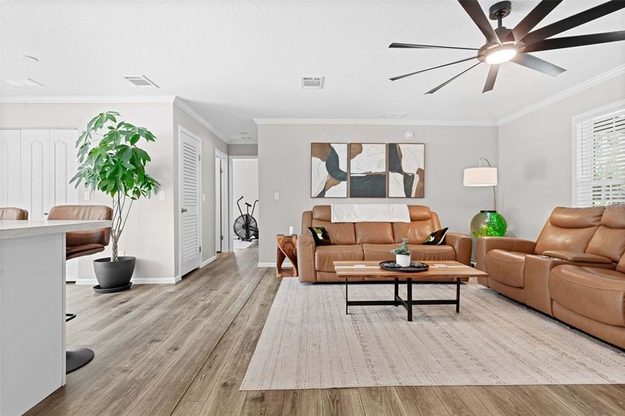 Furnished interior view inside a new home in , Brooksville (Image 11).