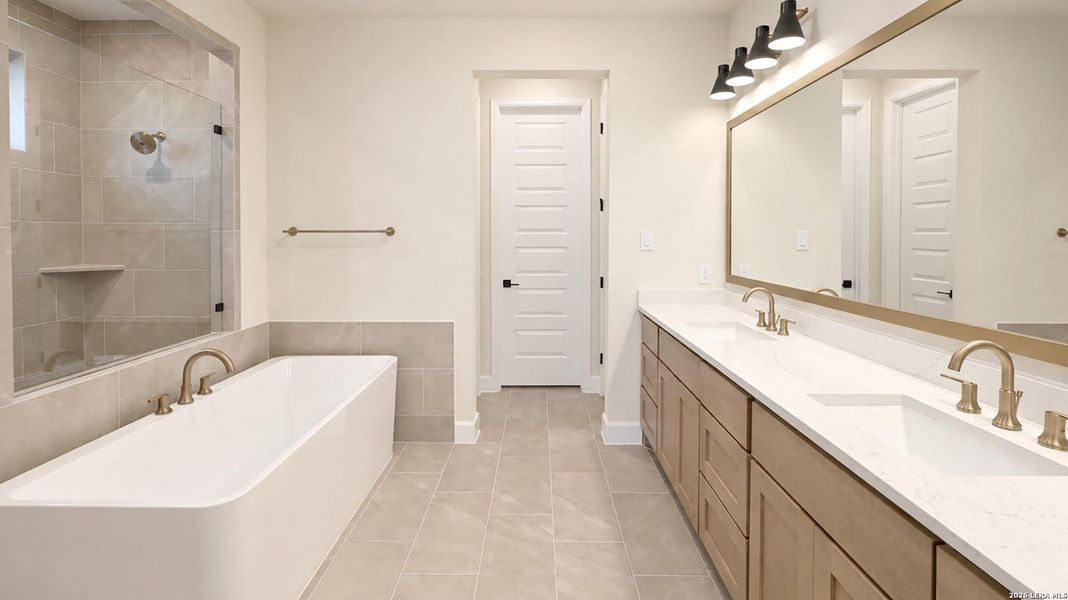 Furnished interior view inside a new home in Mayfair, New Braunfels (Image 15).