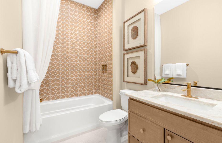 Representative furnished interior of a home built from the Endeavor by Del Webb in Sun City Anthem at Merrill Ranch, Florence (Image 5).