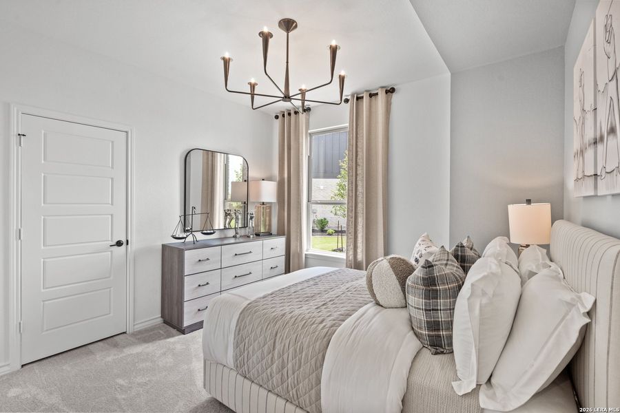 Furnished interior view inside a new home in Dove Song, Marion (Image 6).