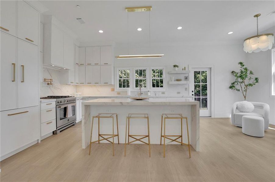 Furnished interior view inside a new home in , Sugar Hill (Image 9).