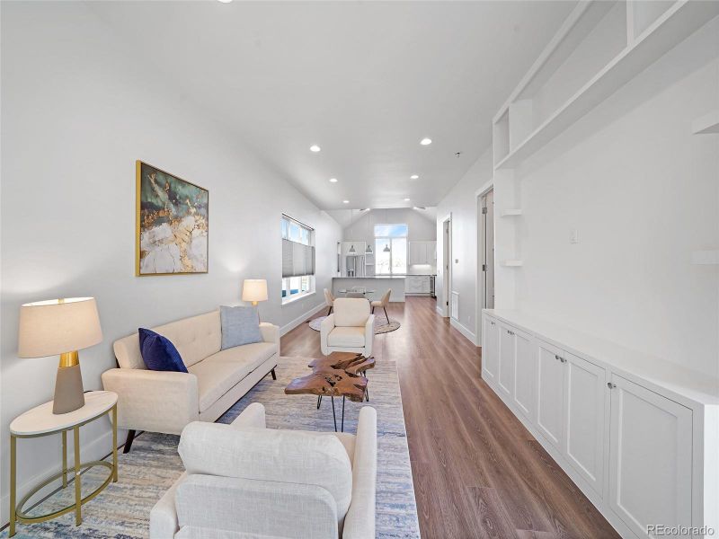 Furnished interior view inside a new home in , Salida (Image 28).