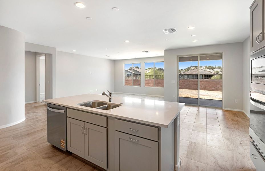 Furnished interior view inside a new home in Vistoso Canyon Estates, Oro Valley (Image 8). Furnished interior view inside a new home in Vistoso Canyon Estates, Oro Valley (Image 8).