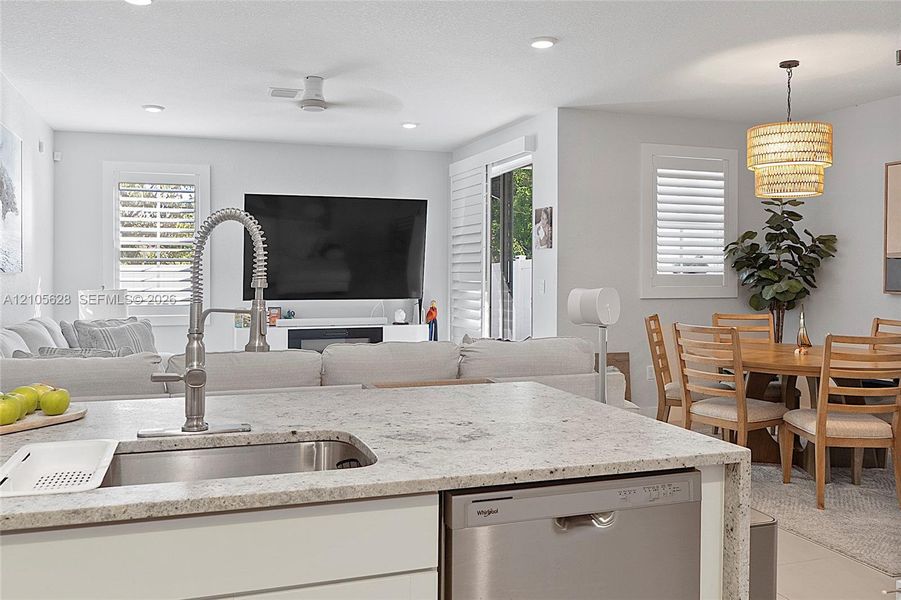 Furnished interior view inside a new home in , Pembroke Pines (Image 12).