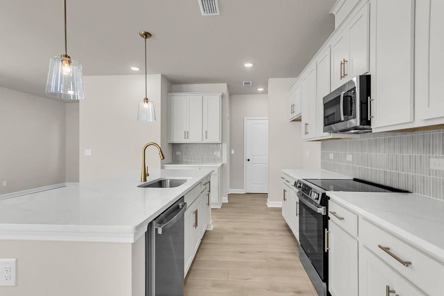 Furnished interior view inside a new home in , Ravenel (Image 10).