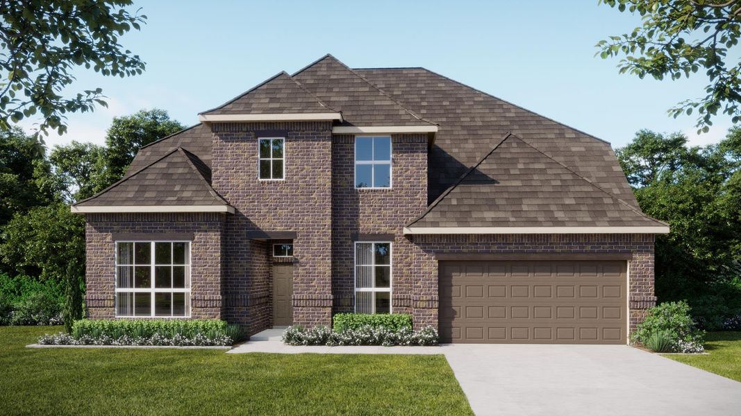 Elevation A | Concept 3473 at Myrtle Creek in Waxahachie, TX by Landsea Homes Elevation A | Concept 3473 at Myrtle Creek in Waxahachie, TX by Landsea Homes