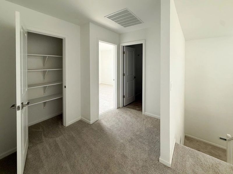 Linen closet Linen closet