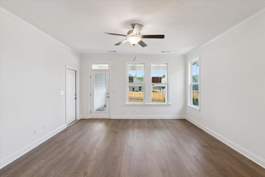 Spacious, unfurnished interior of a new home in Tillery Park, Grovetown (Image 21).