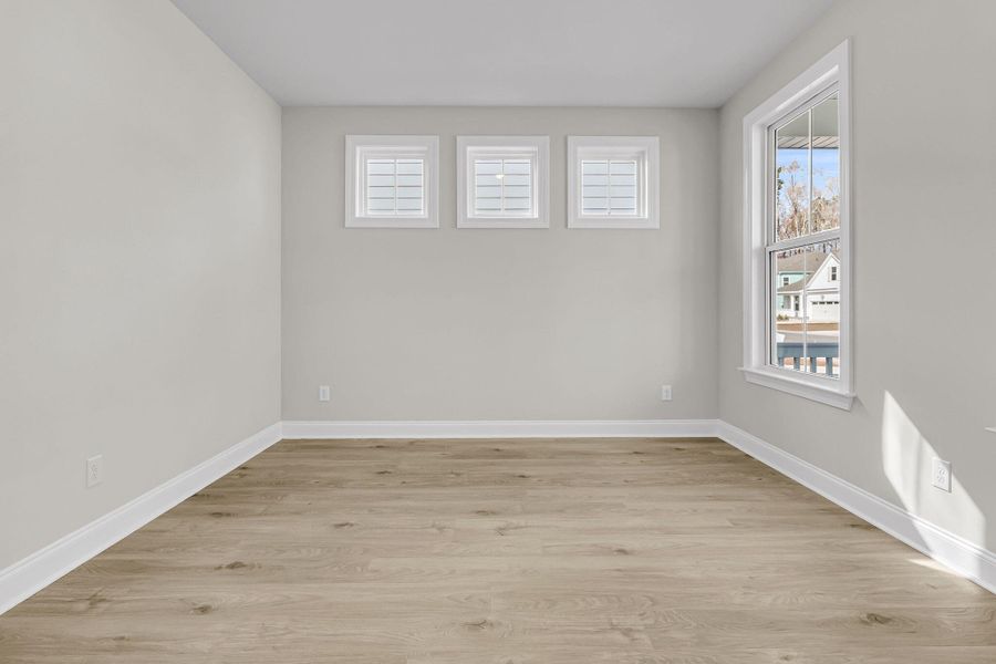 Spacious, unfurnished interior of a new home in Tidewater at Lakes of Cane Bay, Summerville (Image 26). Spacious, unfurnished interior of a new home in Tidewater at Lakes of Cane Bay, Summerville (Image 26).