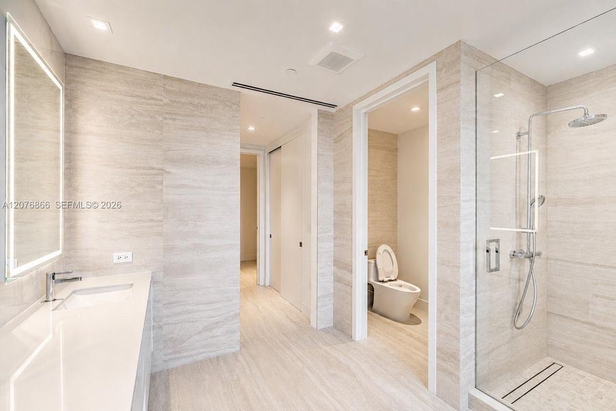 Furnished interior view inside a new home in , Palm Beach (Image 10).