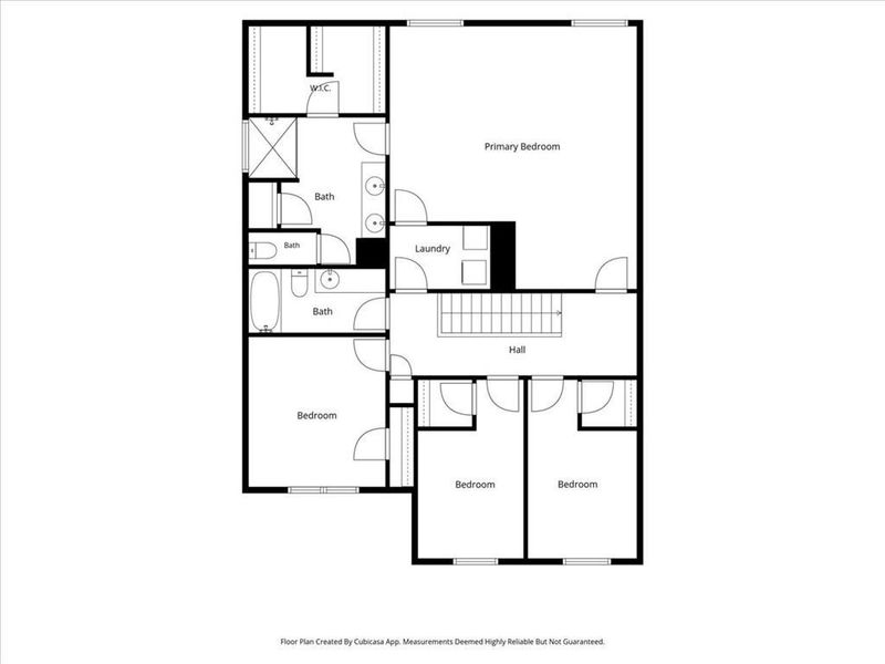 2D floor plan layout of this home in , Rome, GA (Image 7).