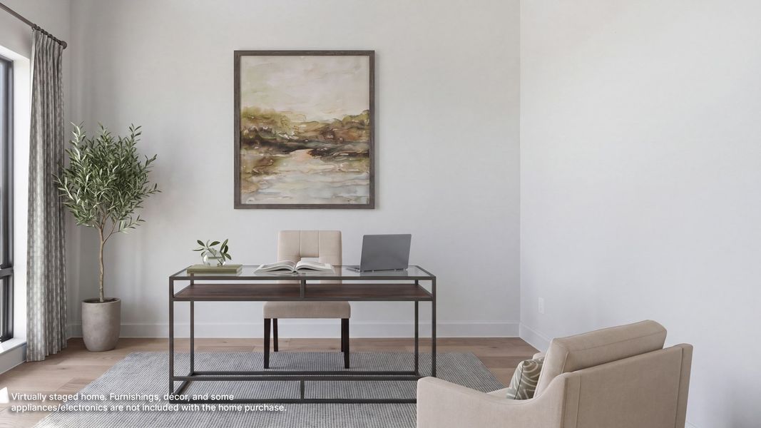 Furnished interior view inside a new home in Bristol Valley, Heath (Image 9).