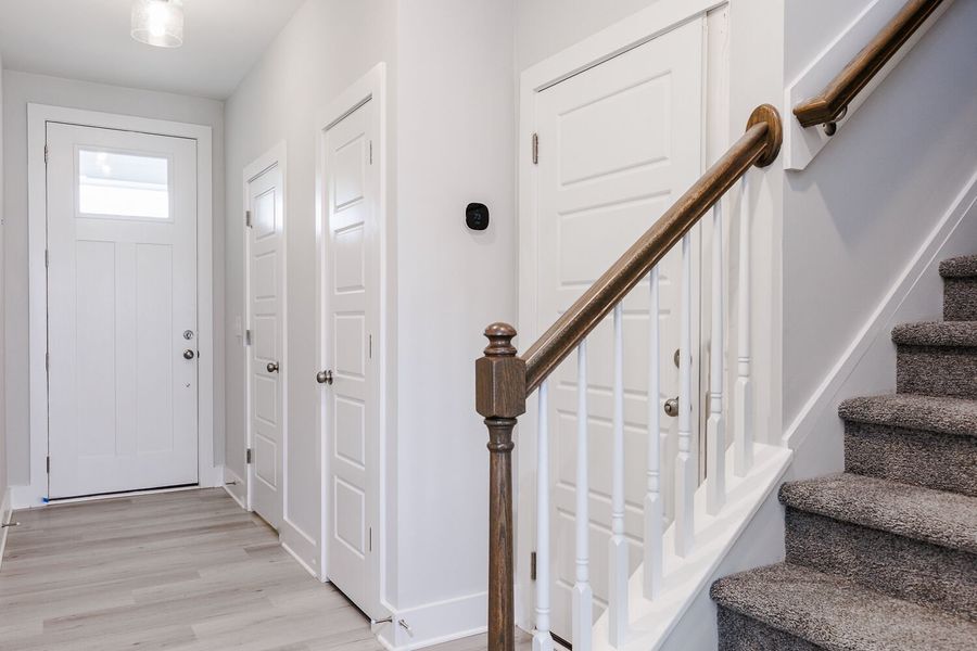Spacious, unfurnished interior of a new home in Vaughan Farms, Angier (Image 12). Spacious, unfurnished interior of a new home in Vaughan Farms, Angier (Image 12).