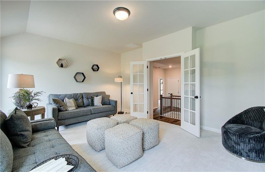 Furnished interior view inside a new home in , Hoschton (Image 30).