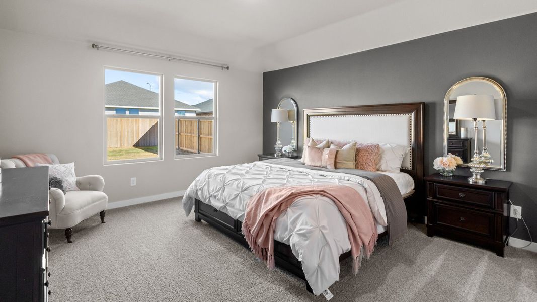 Furnished interior view inside a new home in Homestead at Parks Bell Ranch, Odessa (Image 11).