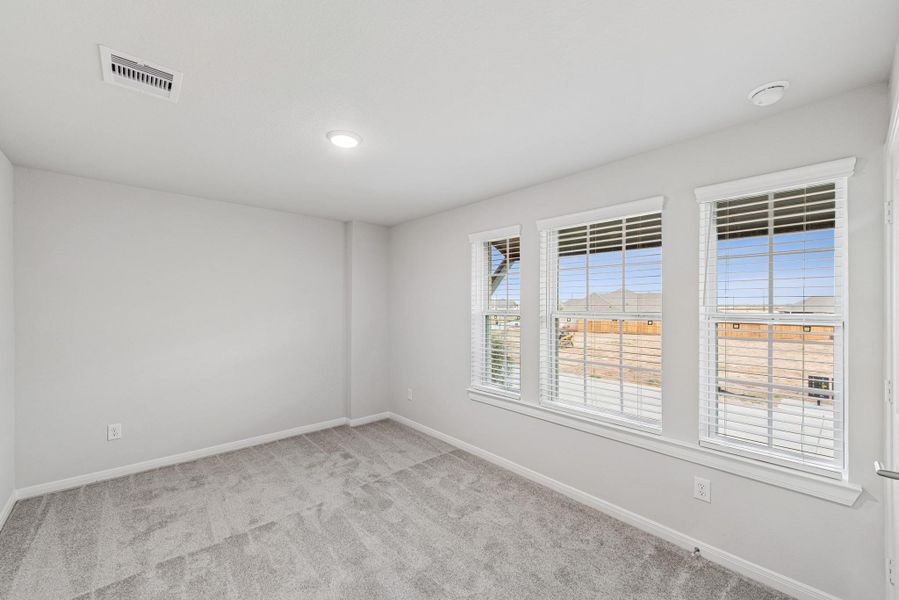 Spacious, unfurnished interior of a new home in Jordan Ranch 45' Homesites, Fulshear (Image 22).