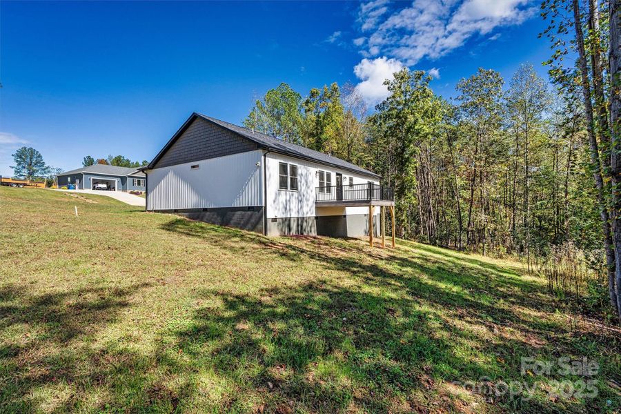 Focused Side/Back Yard View Focused Side/Back Yard View