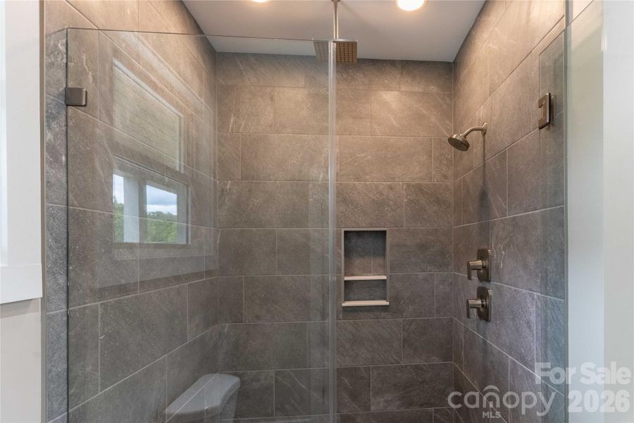 Close-up of interior finishes inside a home in , Asheville (Image 13).