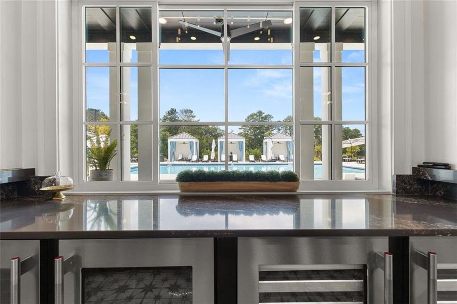 Furnished interior view inside a new home in Soleil Summit Chase, Snellville (Image 6).