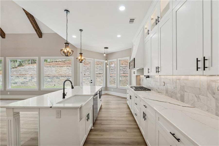 Furnished interior view inside a new home in , Gainesville (Image 6).