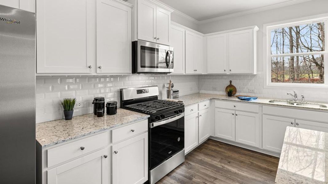 Furnished interior view inside a new home in Lost Creek, Dallas (Image 24).