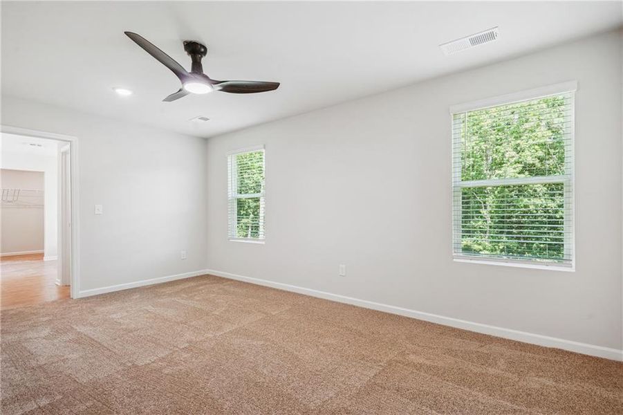 Spacious, unfurnished interior of a new home in River Walk Farm, Covington (Image 12). Spacious, unfurnished interior of a new home in River Walk Farm, Covington (Image 12).