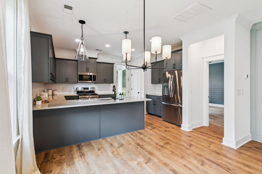 Furnished interior view inside a new home in Windsor Crossing, North Charleston (Image 5).