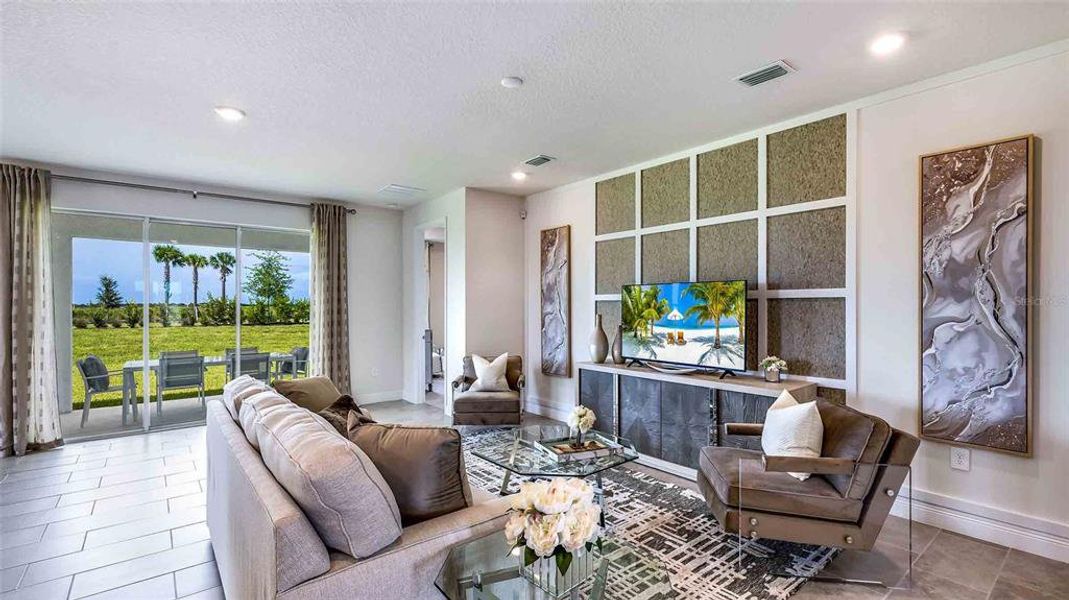 Furnished interior view inside a new home in Star Farms at Lakewood Ranch, Lakewood Ranch (Image 11).
