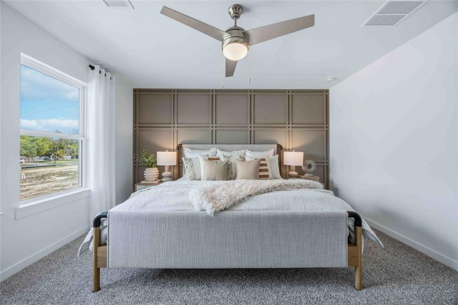 Furnished interior view inside a new home in Pinehaven, Houston (Image 15).