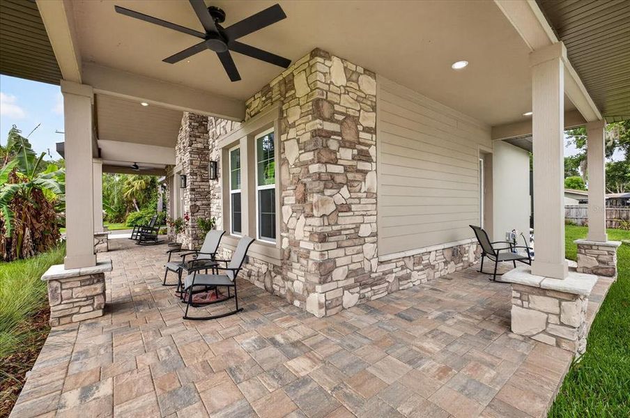Exterior details and patio area of a home in , Lutz (Image 35). Exterior details and patio area of a home in , Lutz (Image 35).
