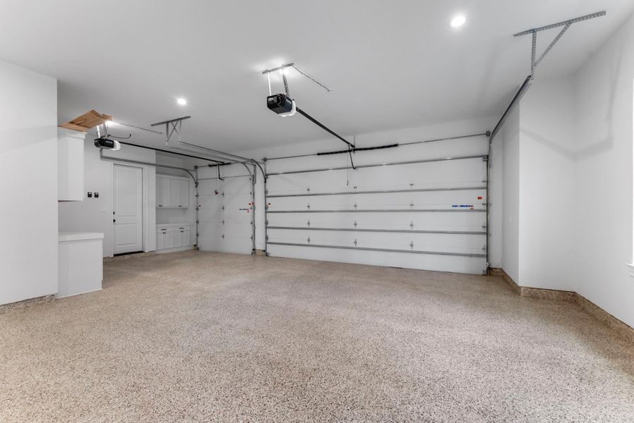 Freshly epoxied floors!