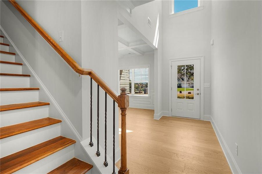 Spacious, unfurnished interior of a new home in The Landing at Miller’s Ferry, Adairsville (Image 18). Spacious, unfurnished interior of a new home in The Landing at Miller’s Ferry, Adairsville (Image 18).