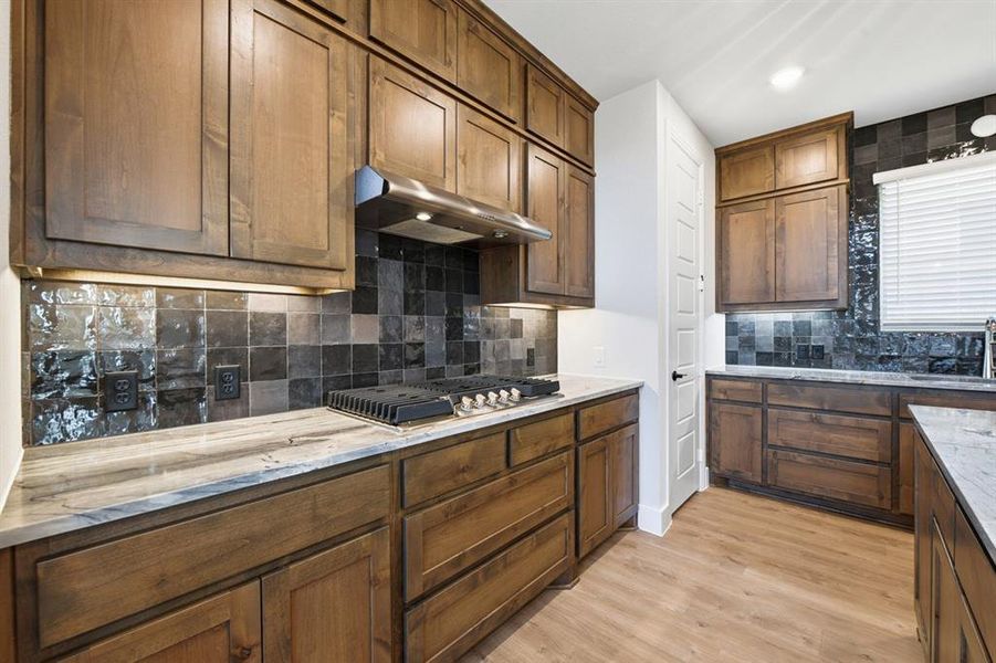 Furnished interior view inside a new home in Pecan Square: 40ft. lots, Northlake (Image 5).