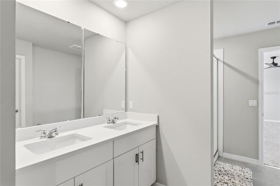 Furnished interior view inside a new home in Silver Springs, St. Cloud (Image 13). Furnished interior view inside a new home in Silver Springs, St. Cloud (Image 13).