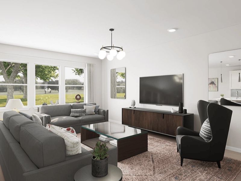 Representative furnished interior of a home built from the Falcon by Tri Pointe Homes in Camryn at Southbridge, Fort Mill (Image 5). Representative furnished interior of a home built from the Falcon by Tri Pointe Homes in Camryn at Southbridge, Fort Mill (Image 5).