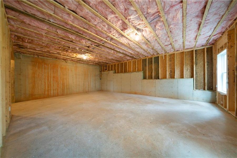 In-progress construction of a new home in , Dallas, GA (Image 32).