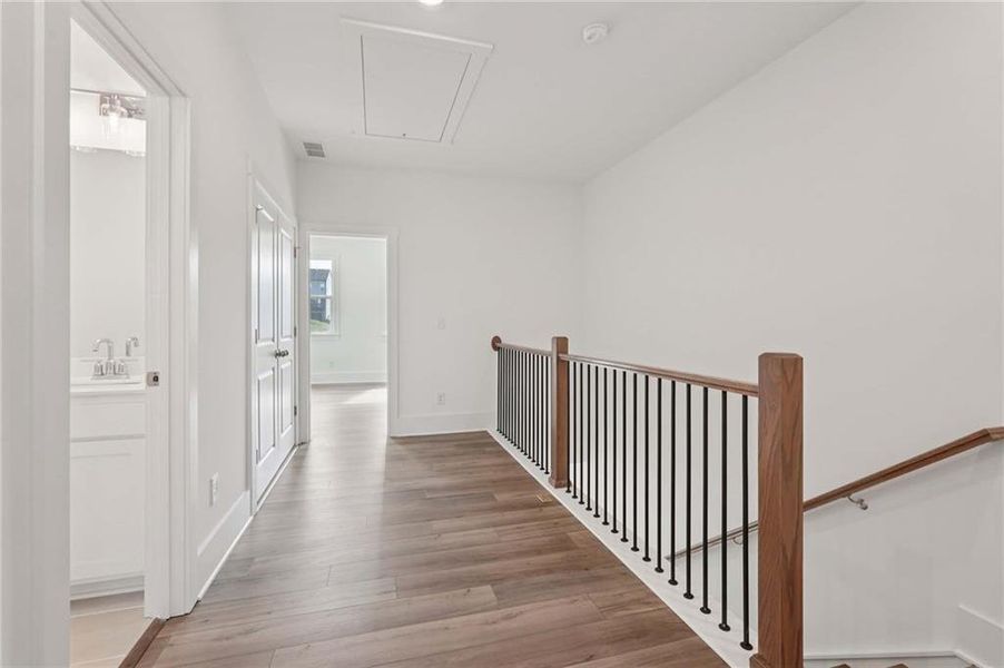 Spacious, unfurnished interior of a new home in Park Vue, Atlanta (Image 16). Spacious, unfurnished interior of a new home in Park Vue, Atlanta (Image 16).
