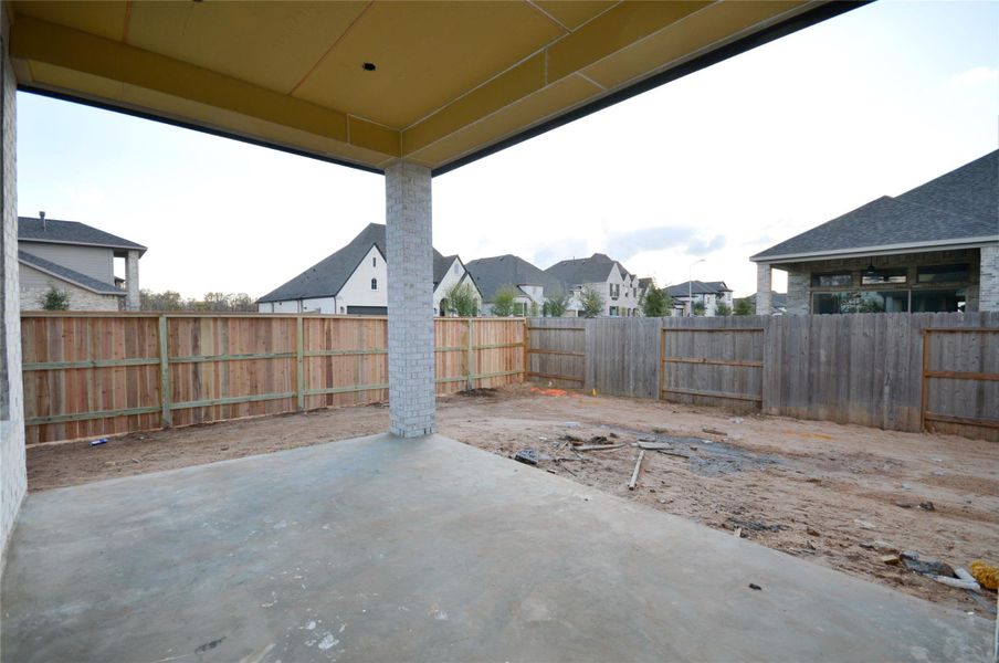 Exterior details and patio area of a home in Fulbrook on Fulshear Creek: 60ft. lots, Fulshear (Image 3).