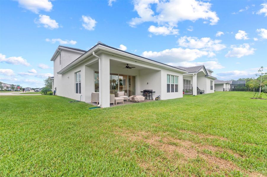 Back of house and Porch