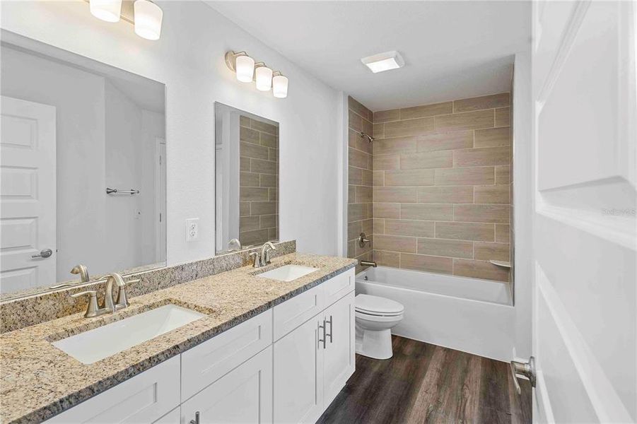 Furnished interior view inside a new home in The Preserve at Laurel Lake, Lake City (Image 6).