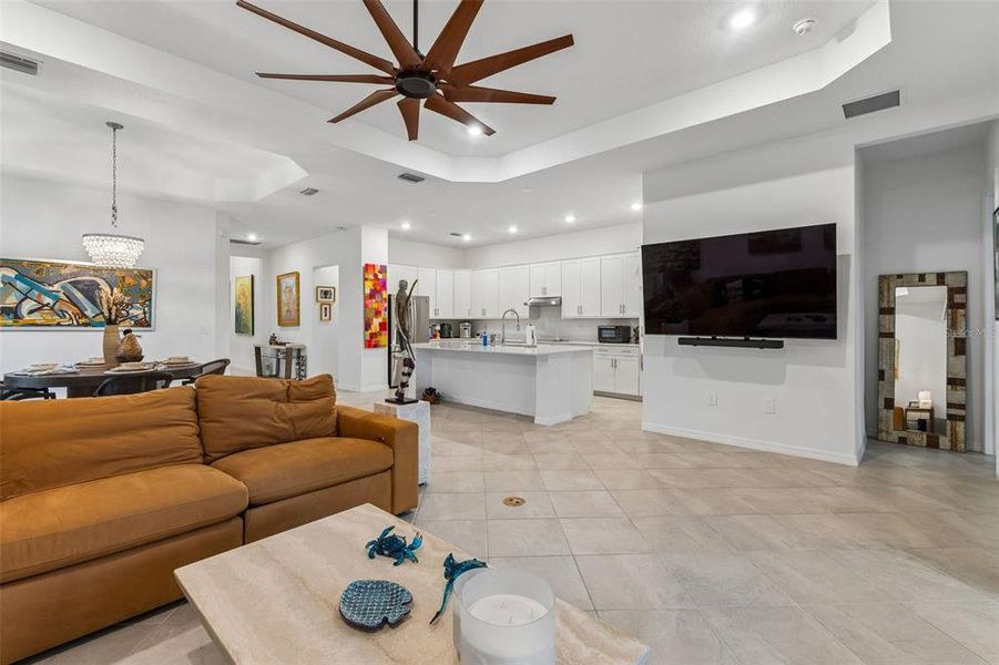 Furnished interior view inside a new home in , Venice (Image 10). Furnished interior view inside a new home in , Venice (Image 10).