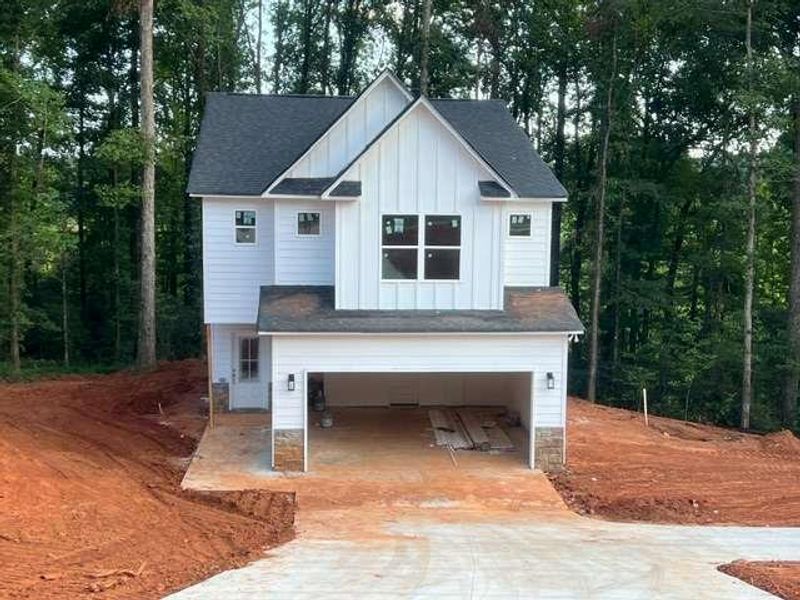 In-progress construction of a new home in , Mount Airy, GA (Image 15). In-progress construction of a new home in , Mount Airy, GA (Image 15).