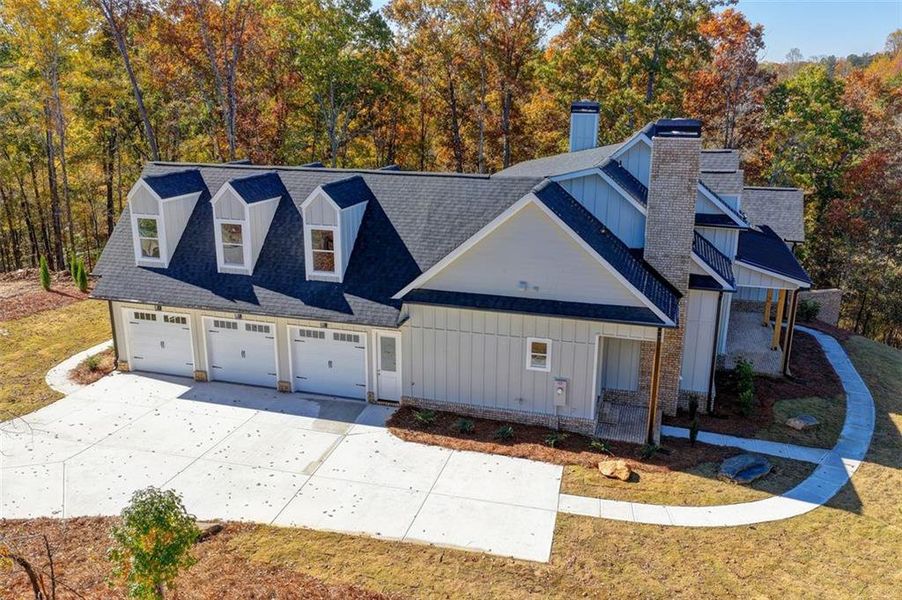 Front exterior of a new home in , Jefferson, GA, highlighting curb appeal (Image 28). Front exterior of a new home in , Jefferson, GA, highlighting curb appeal (Image 28).