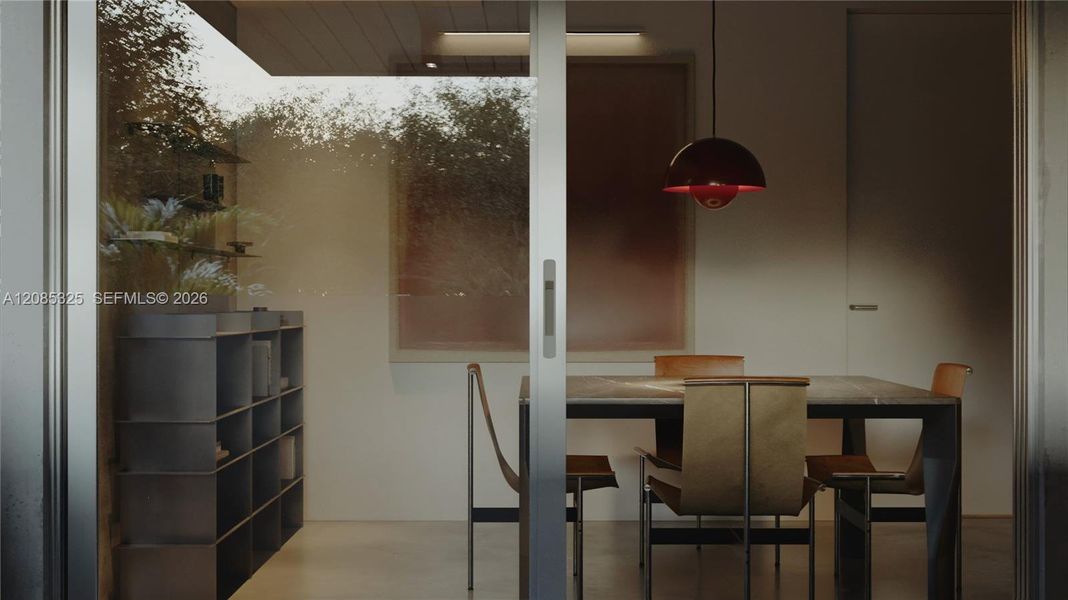 Furnished interior view inside a new home in , Fort Lauderdale (Image 6).