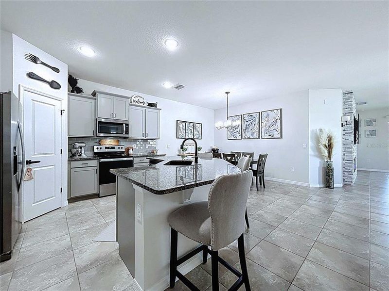 Furnished interior view inside a new home in Mirada, San Antonio (Image 32).