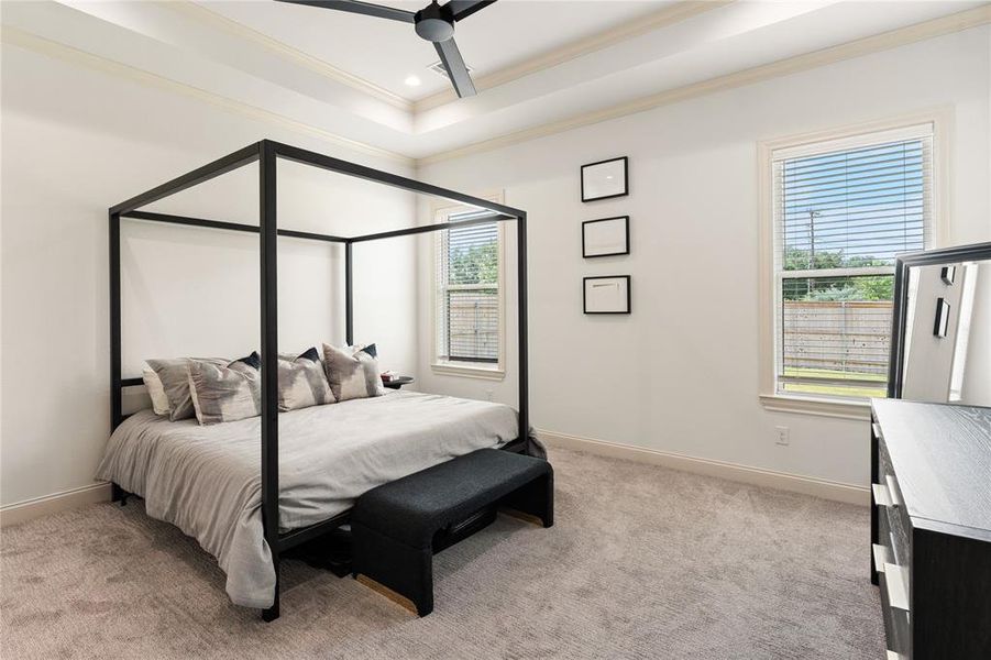 Furnished interior view inside a new home in , Woodway (Image 18).